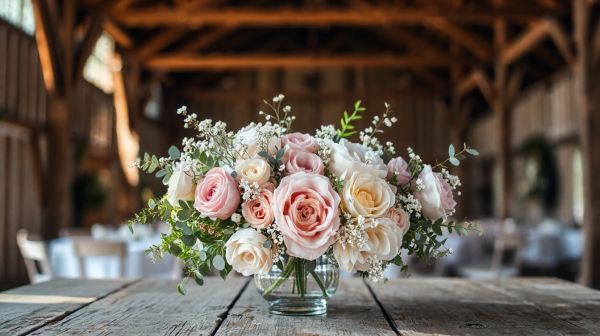 Top idées de fleurs pour sublimer la déco de votre mariage