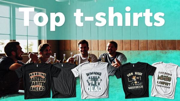Top t-shirts evg humoristiques pour un enterrement de vie de garçon inoubliable